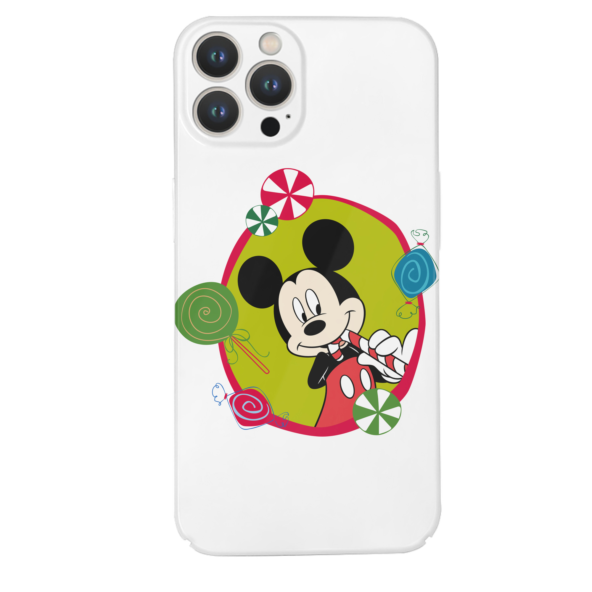 （画像用） ミッキーマウス Mickey Mouse 【iPhone 14シリーズ対応】ハードケース